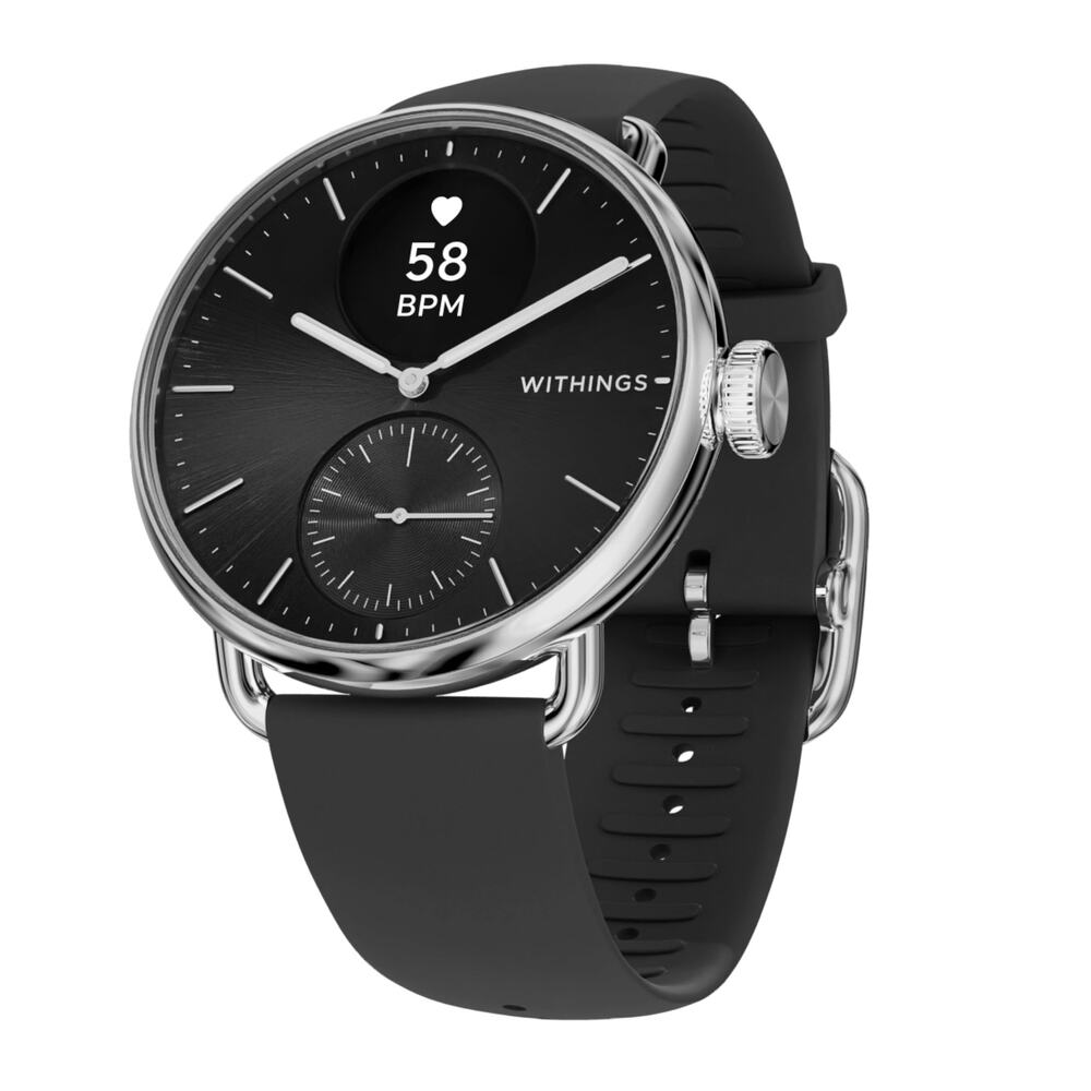WITHINGS ScanWatch 2 - Hybrid Smart Watch, 30-Day Battery Life (G1-1037)